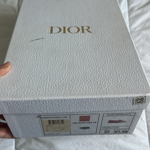 Christian Dior Rose Granville Espadrilles - Picture 13 of 13